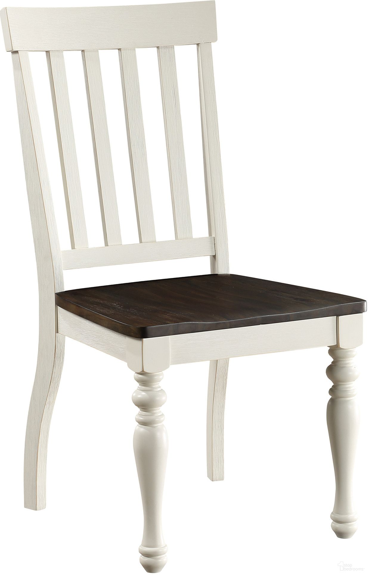Joanna Side Chair Set of 2 In White