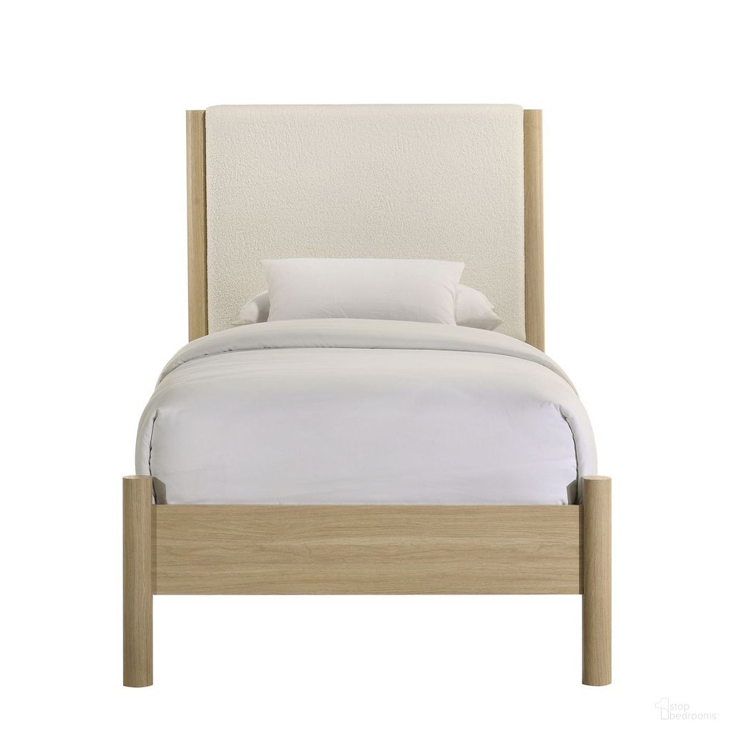 Joanna Twin Panel Bed In Natural