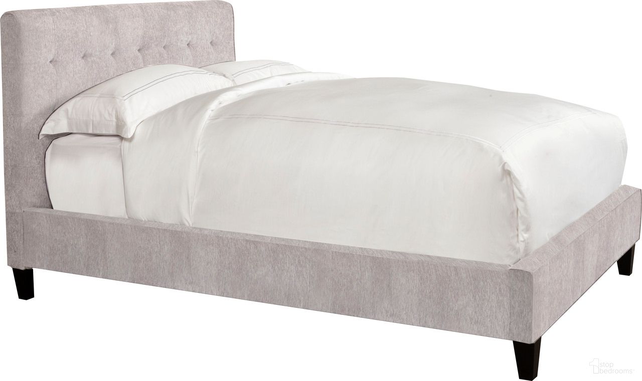 Jody Natural Porcelain Queen Upholstered Panel Bed