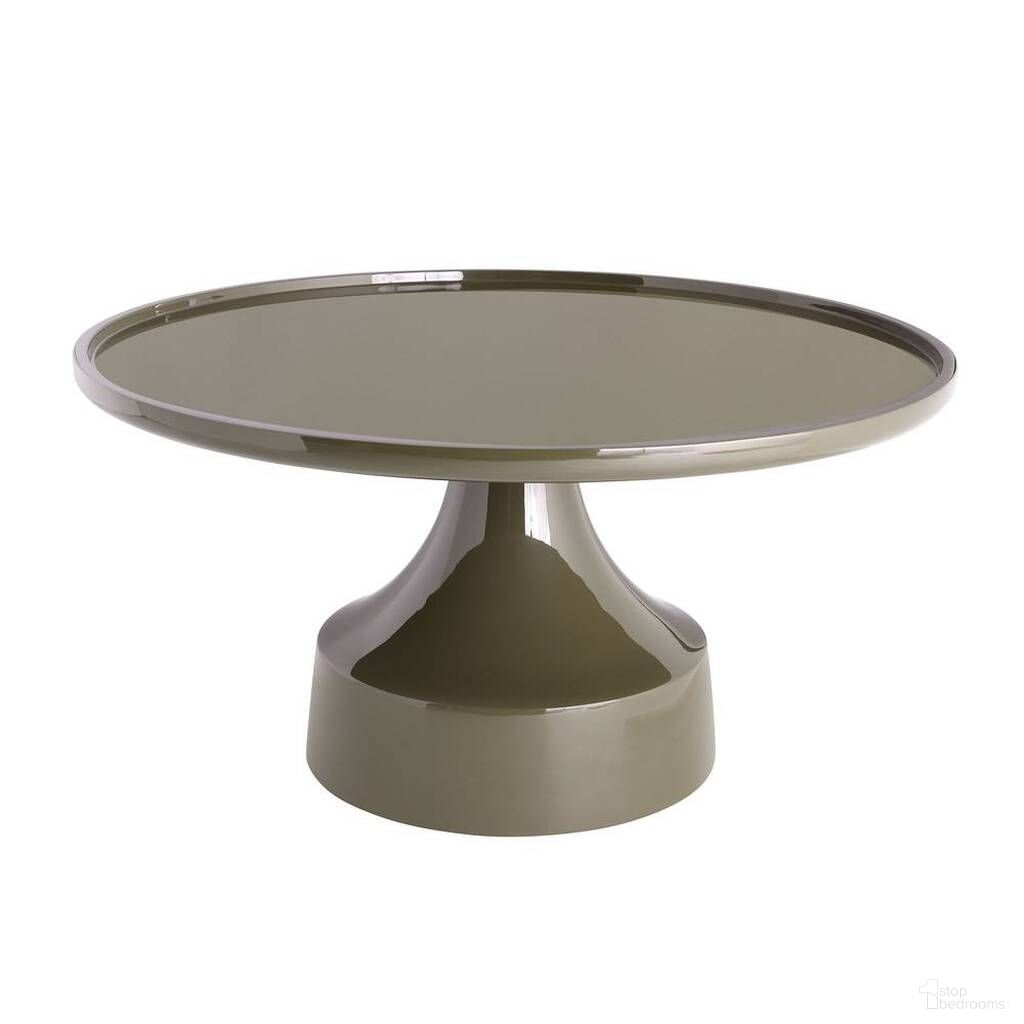 The appearance of Joelie Coffee Table In Dark Moss designed by Arteriors in the modern / contemporary interior design. This dark moss piece of furniture was selected by 1StopBedrooms from Joelie Collection to add a touch of cosiness and style into your home. Sku: 5099. Material: Fiberglass.