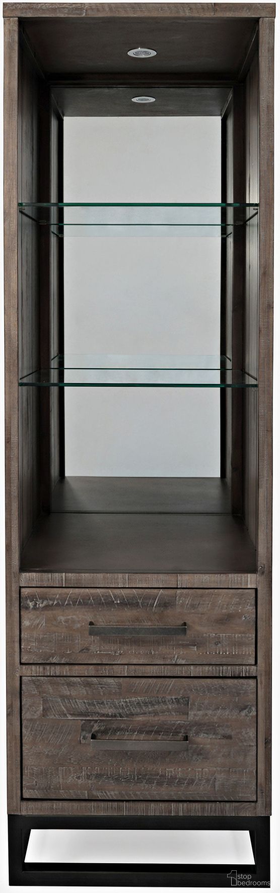 The appearance of East Hampton Pier Bookcase In Distressed Grey designed by Jofran in the modern / contemporary interior design. This distressed grey piece of furniture was selected by 1StopBedrooms from East Hampton Collection to add a touch of cosiness and style into your home. Sku: 1862-22. Material: Acacia.