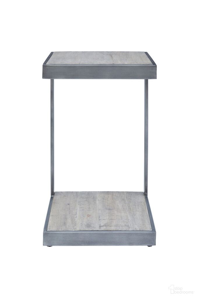 The appearance of Global Archive Inchc Inch Table In Antique Grey designed by Jofran in the transitional interior design. This antique grey piece of furniture  was selected by 1StopBedrooms from Global Archive Collection to add a touch of cosiness and style into your home. Sku: 1730-90AG. Material: Acacia.