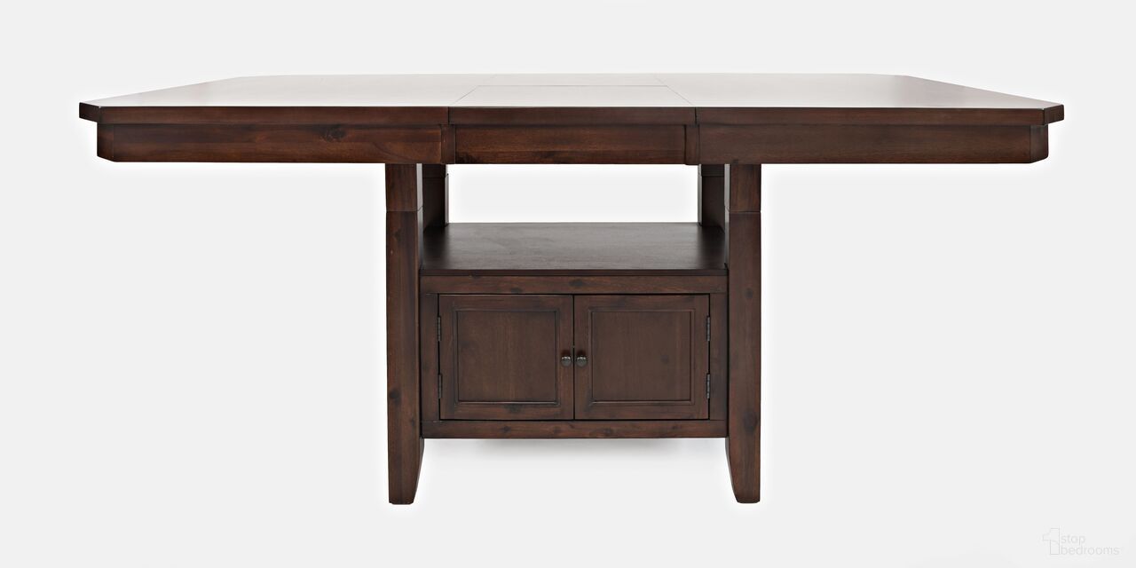 Manchester 78 Inch Adjustable Height Rectangle Dining Table In Merlot