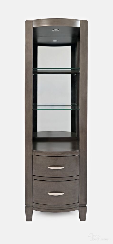 The appearance of Scarsdale 22 Inch Pier Bookcase In Grey designed by Jofran in the modern / contemporary interior design. This grey piece of furniture was selected by 1StopBedrooms from Scarsdale Collection to add a touch of cosiness and style into your home. Sku: 1832-22. Material: Acacia.
