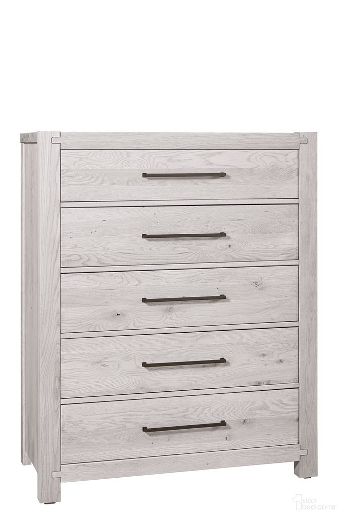 The appearance of Joinery 5 Drawer Chest In Whitewashed Oak designed by Artisan & Post in the modern / contemporary interior design. This whitewashed oak piece of furniture was selected by 1StopBedrooms from Joinery Collection to add a touch of cosiness and style into your home. Sku: 194-115. Material: Wood.