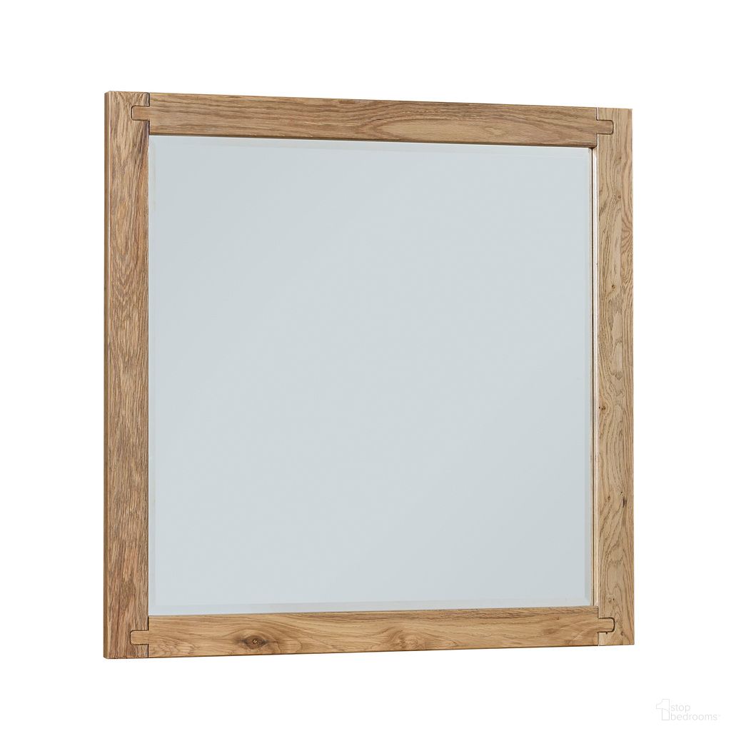 The appearance of Joinery Landscape Mirror In Natural Oak designed by Artisan & Post in the modern / contemporary interior design. This natural oak piece of furniture  was selected by 1StopBedrooms from Joinery Collection to add a touch of cosiness and style into your home. Sku: 192-446. Material: Wood.