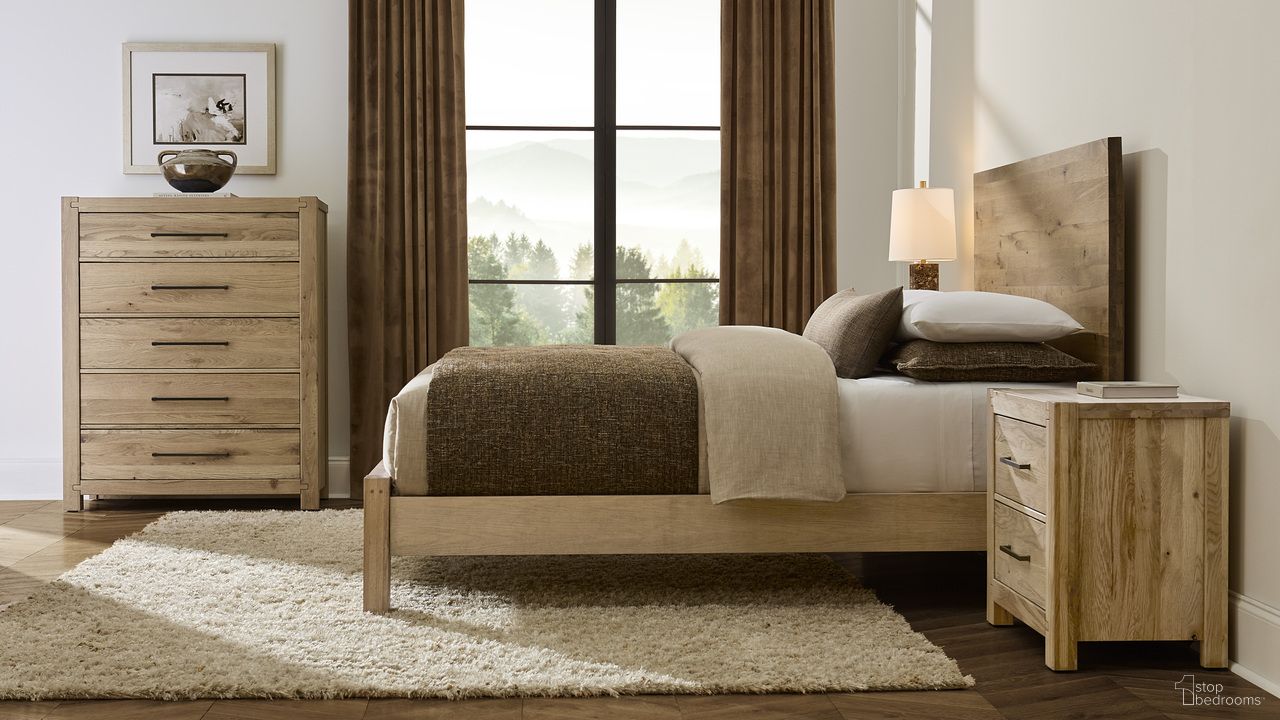 Joinery Plank Bedroom Set In Natural Oak