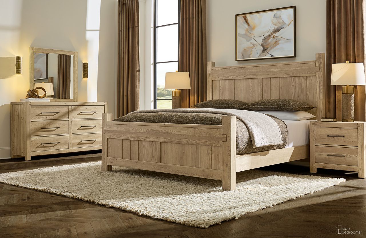 The appearance of Joinery Poster Bedroom Set In Natural Oak designed by Artisan & Post in the modern / contemporary interior design. This natural oak piece of furniture was selected by 1StopBedrooms from Joinery Collection to add a touch of cosiness and style into your home. Sku: 192-557;192-755;192-922;192-227. Material: Wood. Bed Size: California King.