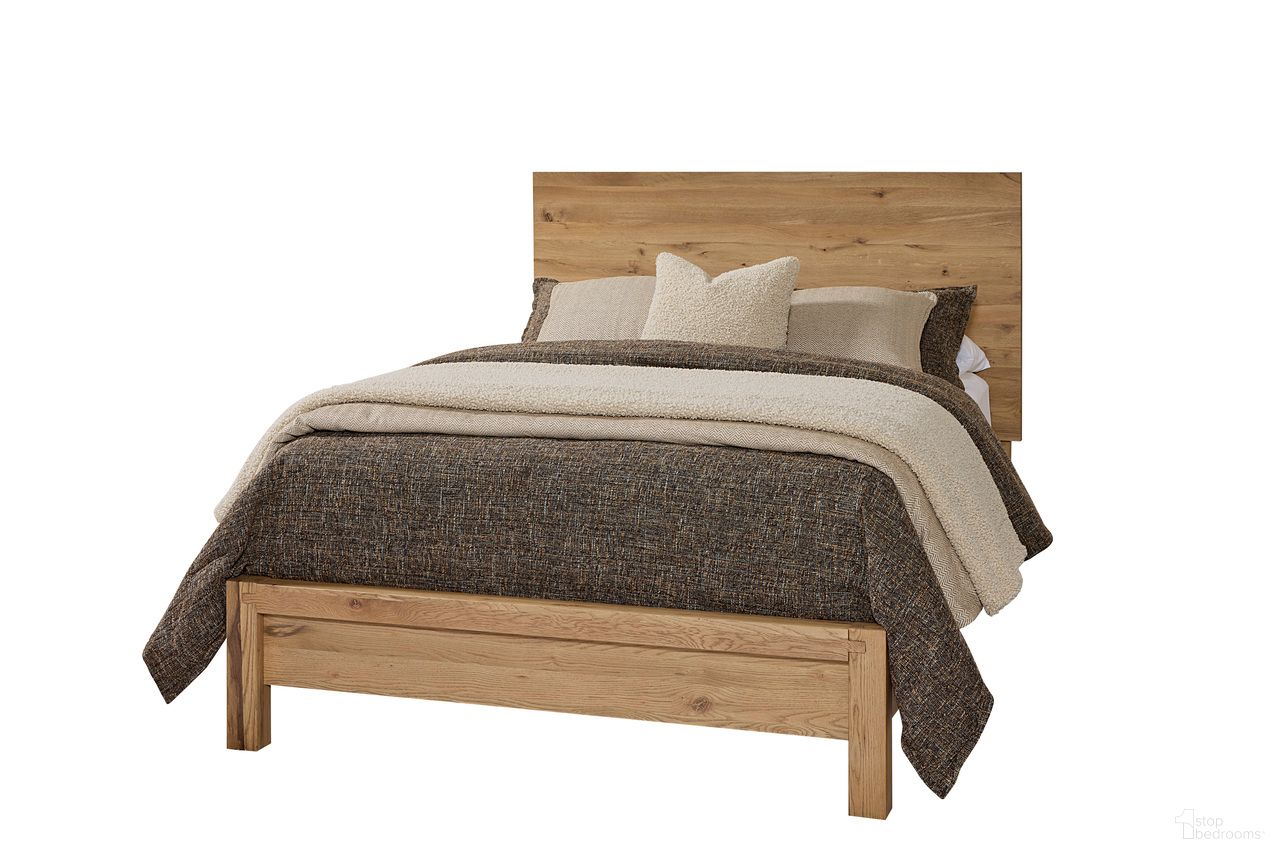 Joinery Queen Plank Bed In Natural Oak