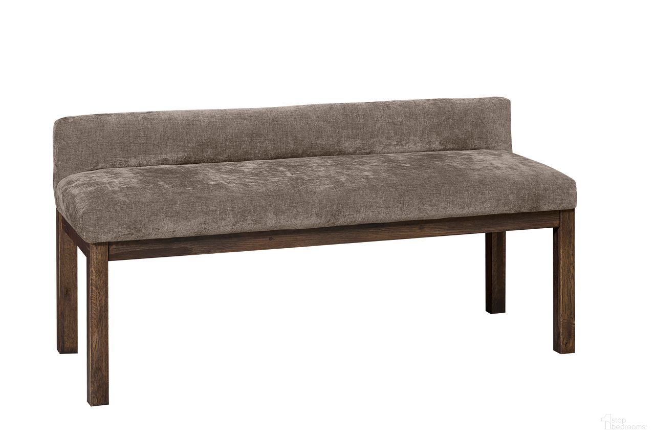 The appearance of Joinery Upholstered Bench In Brindle Grey and Espresso Oak designed by Artisan & Post in the modern / contemporary interior design. This brindle grey and espresso oak piece of furniture was selected by 1StopBedrooms from Joinery Collection to add a touch of cosiness and style into your home. Sku: 190-080X. Material: Wood.