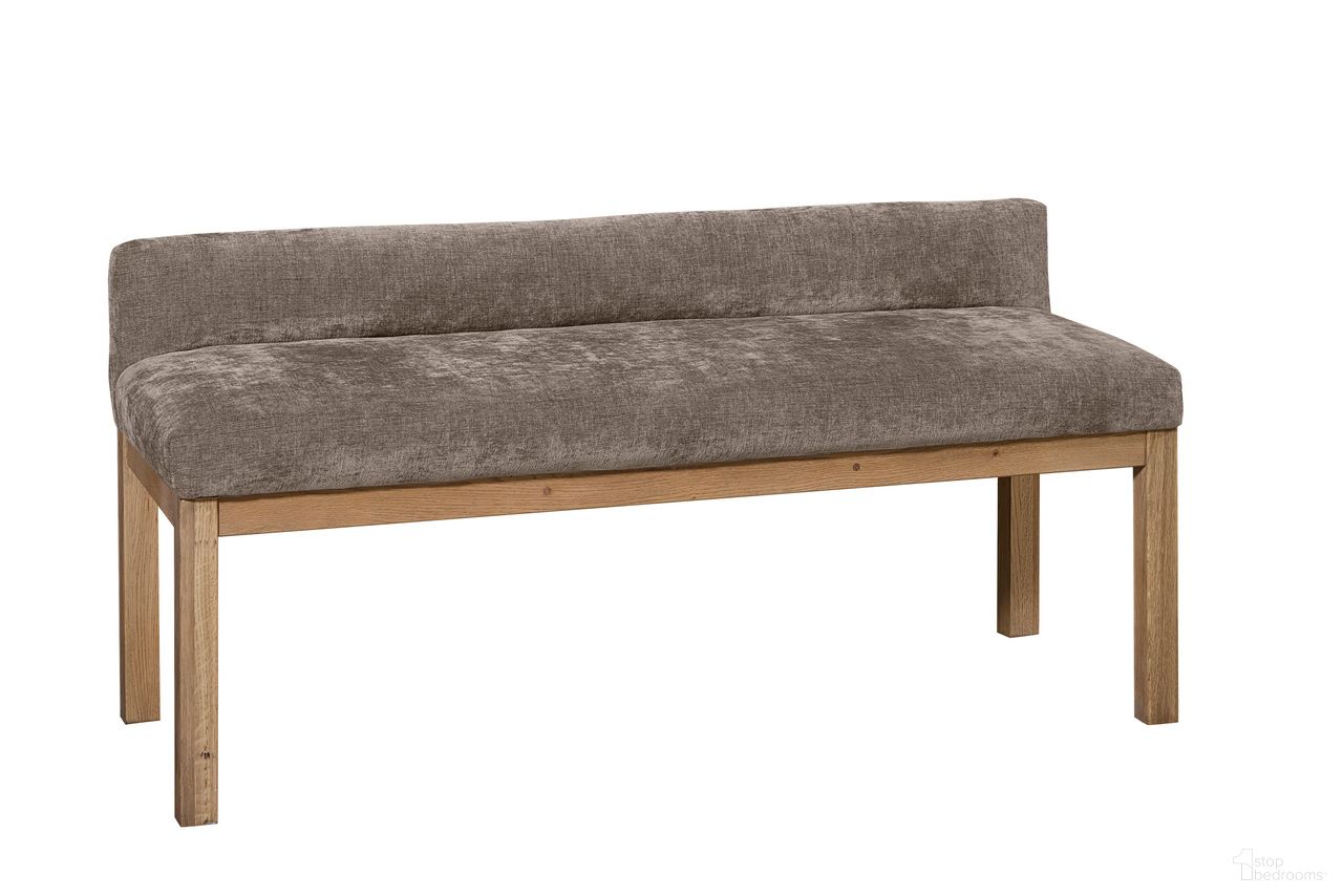 The appearance of Joinery Upholstered Bench In Brindle Grey and Natural Oak designed by Artisan & Post in the modern / contemporary interior design. This brindle grey and natural oak piece of furniture was selected by 1StopBedrooms from Joinery Collection to add a touch of cosiness and style into your home. Sku: 192-080X. Material: Wood.