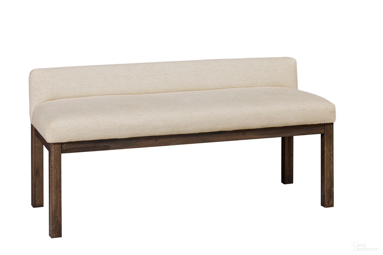 The appearance of Joinery Upholstered Bench In Ivory Cream and Espresso Oak designed by Artisan & Post in the modern / contemporary interior design. This ivory cream and espresso oak piece of furniture was selected by 1StopBedrooms from Joinery Collection to add a touch of cosiness and style into your home. Sku: 190-080I. Material: Wood.