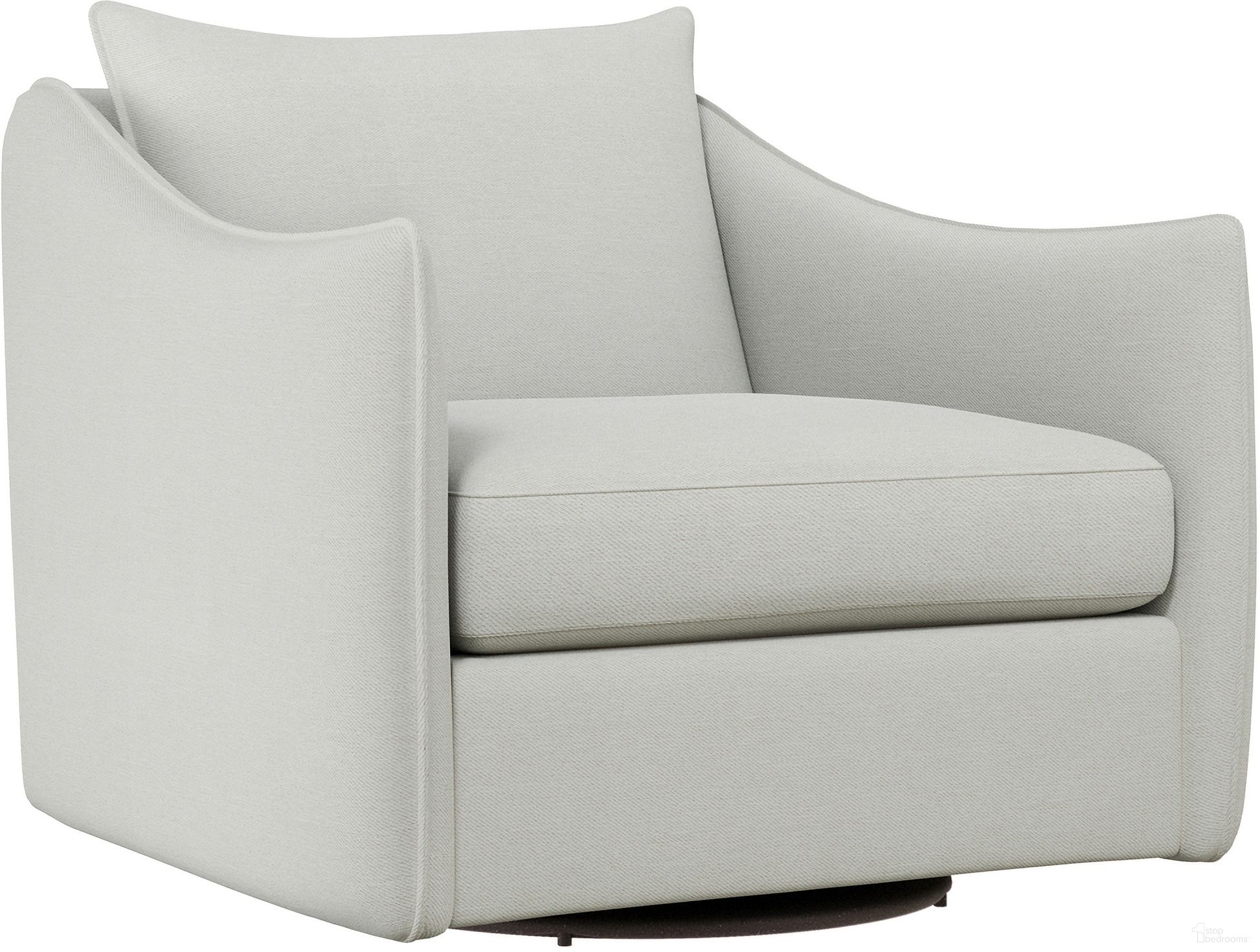 The appearance of Joli Fabric Swivel Chair In Bone designed by Bernhardt in the modern / contemporary interior design. This bone solid piece of furniture was selected by 1StopBedrooms from Joli Collection to add a touch of cosiness and style into your home. Sku: P4812S_5555-000. Material: Wood. Upholstery Material: Solid Fabric.