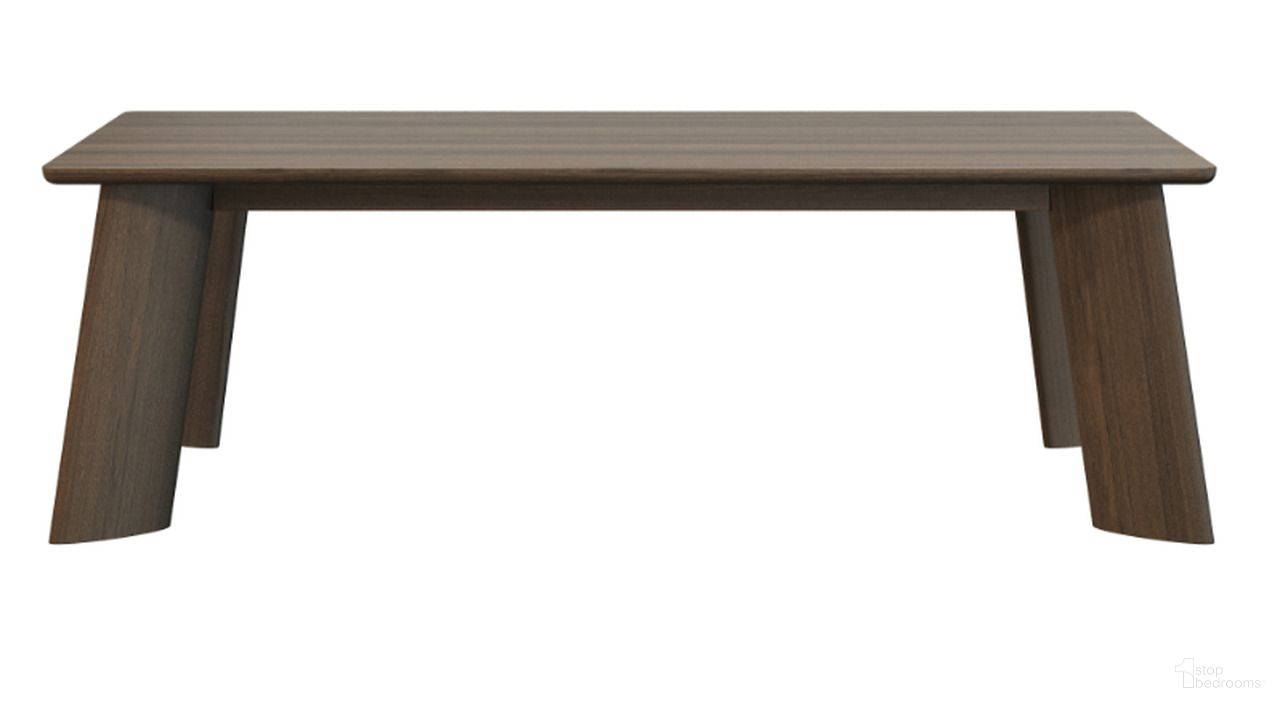 The appearance of Jonan Solid Mango Wood Rectangular Dining Table In Brown designed by Mercana in the modern / contemporary interior design. This brown piece of furniture  was selected by 1StopBedrooms from Jonan Collection to add a touch of cosiness and style into your home. Sku: 71112-AB. Table Base Style: Legs. Table Top Shape: Rectangular. Size: 94" x 42". Material: Solid Wood.