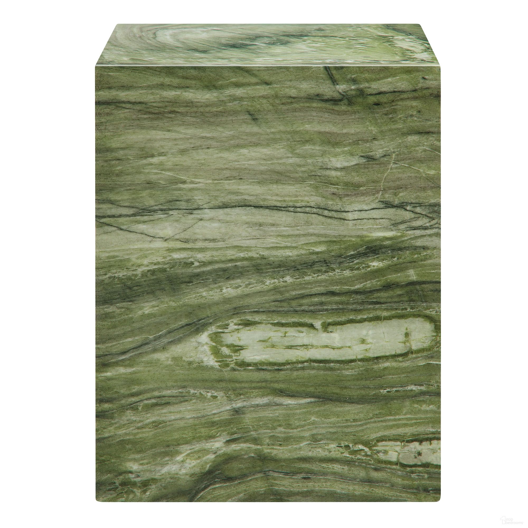 The appearance of Jordana Square Plinth Indoor - Outdoor Patio Concrete Side Table In Green Marble designed by Modway in the modern / contemporary interior design. This green piece of furniture was selected by 1StopBedrooms from Jordana Collection to add a touch of cosiness and style into your home. Sku: EEI-7096-GRN. Material: Concrete.
