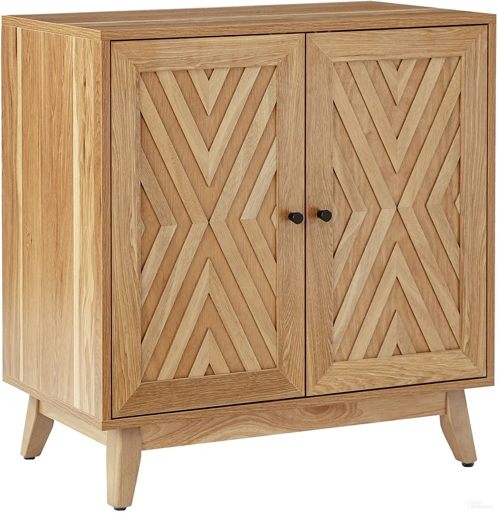 Joseph 2 Door Accent Cabinet In Walnut