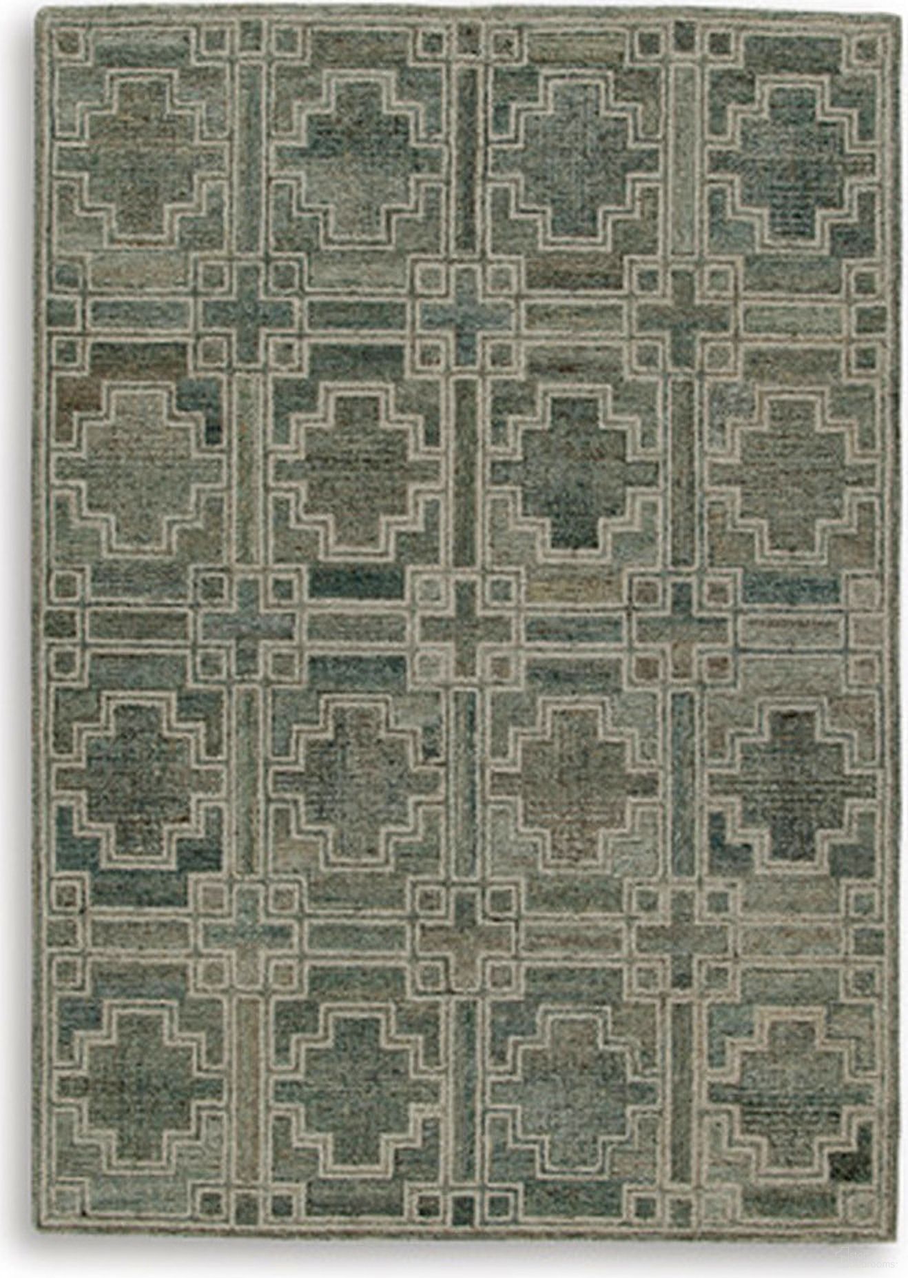 The appearance of Jossland Medium Rug In Ivory and Green designed by Signature Design by Ashley in the transitional interior design. This ivory and green piece of furniture was selected by 1StopBedrooms from Jossland Collection to add a touch of cosiness and style into your home. Sku: R406912. Material: Fabric.