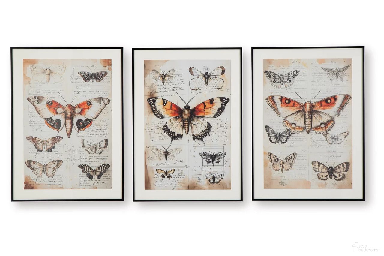 The appearance of Jossletts Wall Art Set of 3 In Orange/Black/Ivory designed by Signature Design by Ashley in the transitional interior design. This orange/black/ivory piece of furniture was selected by 1StopBedrooms from Jossletts Collection to add a touch of cosiness and style into your home. Sku: A8000490.