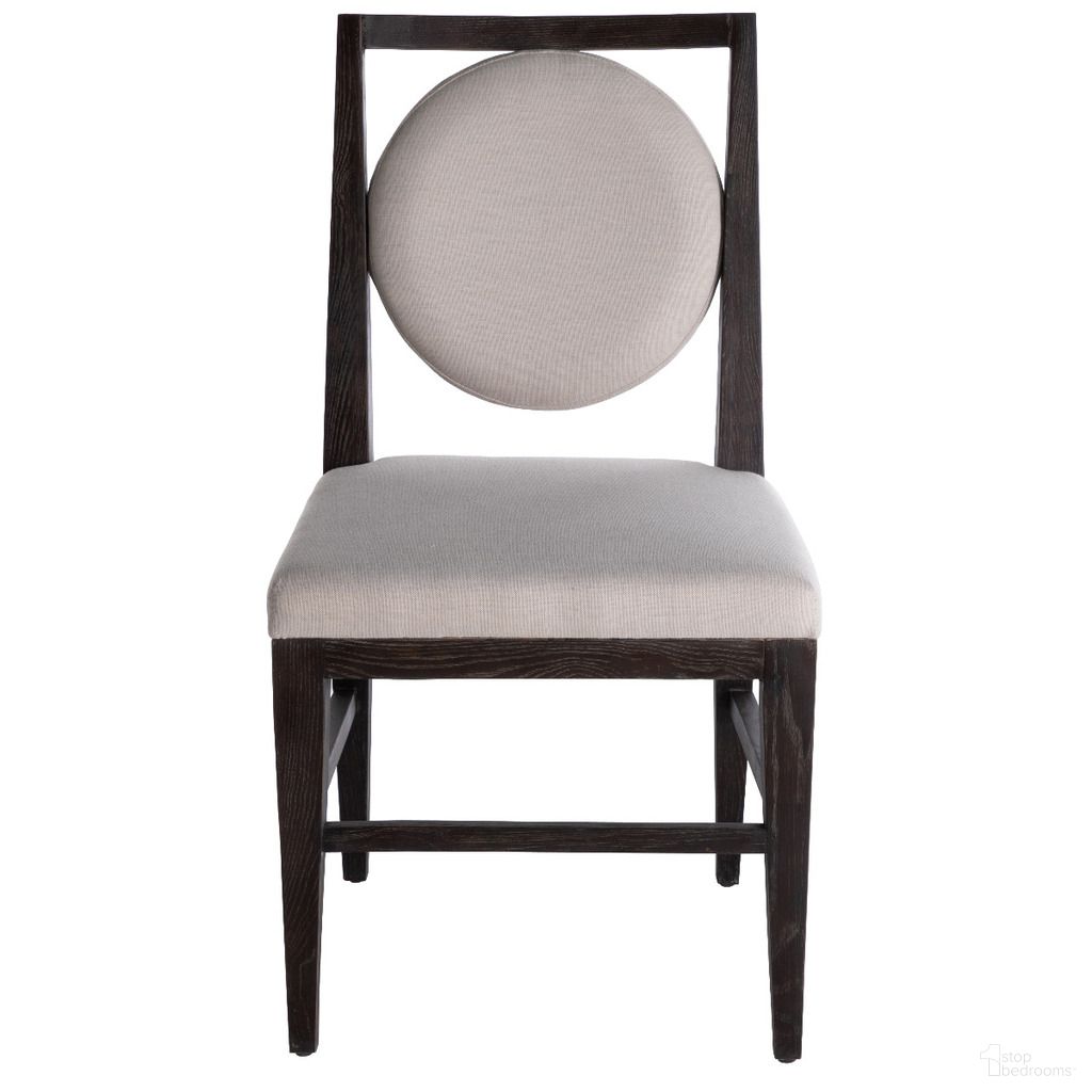 The appearance of Josy Dining Chair Set of 2 In Cerused Ash and Ivory Beige designed by Gabby in the transitional interior design. This cerused ash/ivory beige piece of furniture was selected by 1StopBedrooms from Josy Collection to add a touch of cosiness and style into your home. Sku: SCH-175081. Material: Fabric. Chair Type: Side Chair.