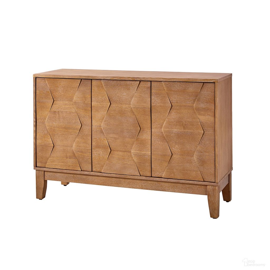 The appearance of Joyce Sideboard In Seadrift designed by Karat Home in the interior design. This seadrift piece of furniture was selected by 1StopBedrooms from Joyce Collection to add a touch of cosiness and style into your home. Sku: SBHM0836-SFT. Material: Engineered Wood.