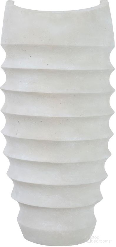 The appearance of Jp Center Slant Wall Planter designed by Phillips Collection in the modern / contemporary interior design. This off white piece of furniture  was selected by 1StopBedrooms from  to add a touch of cosiness and style into your home. Sku: PH103387. Material: Resin.
