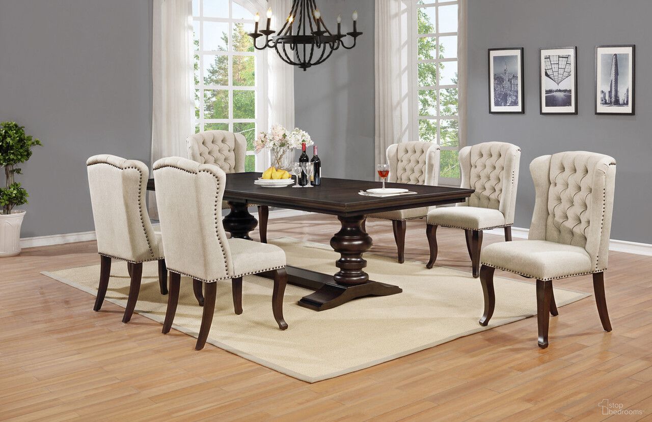 Juanita Dining Room Set  In Cappuccino