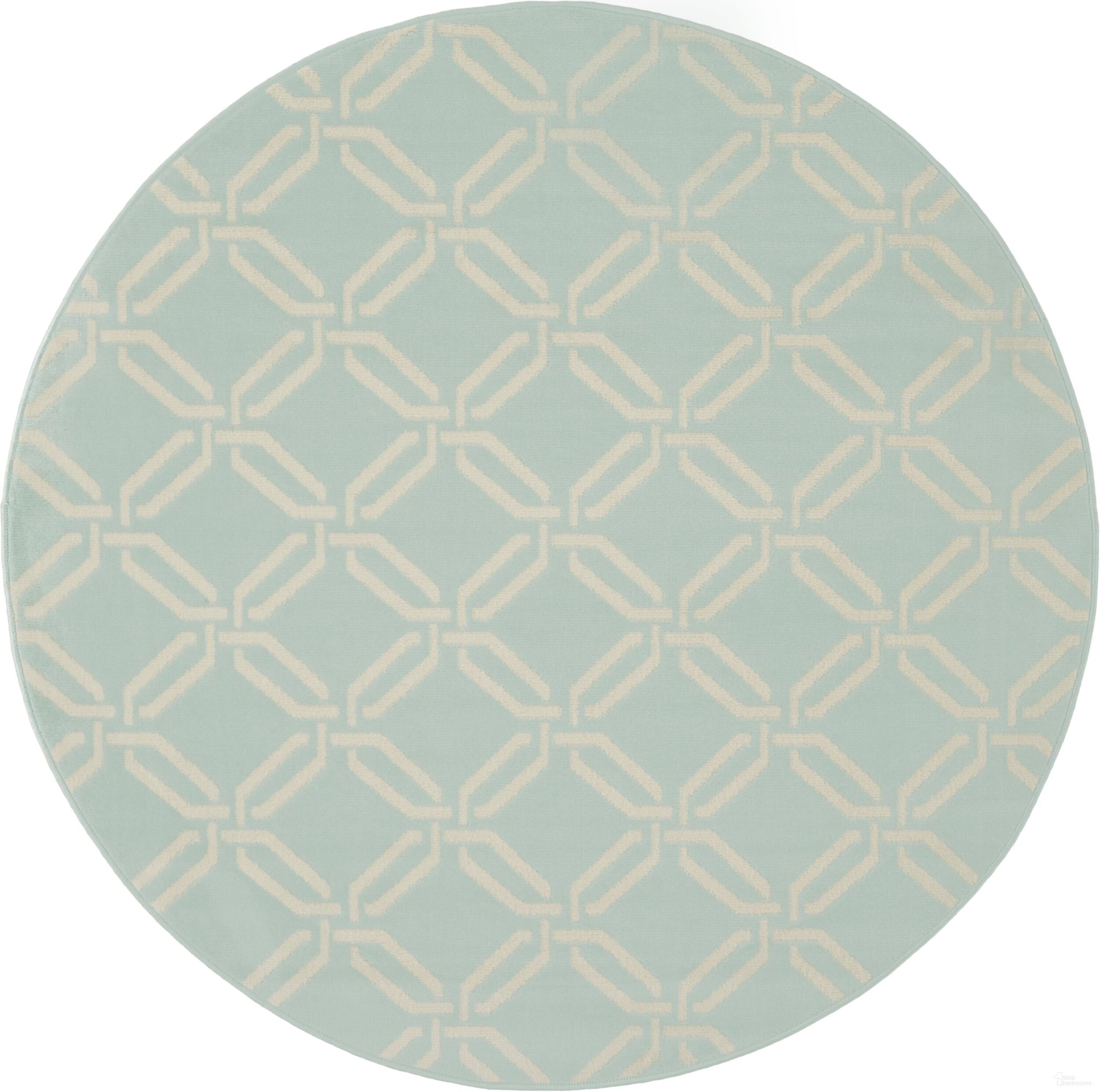 The appearance of Jubilant Green 5'3" x 5'3" Round Area Rug designed by Nourison in the transitional interior design. This green piece of furniture was selected by 1StopBedrooms from Jubilant Collection to add a touch of cosiness and style into your home. Sku: 99446479495. Material: Polypropylene.