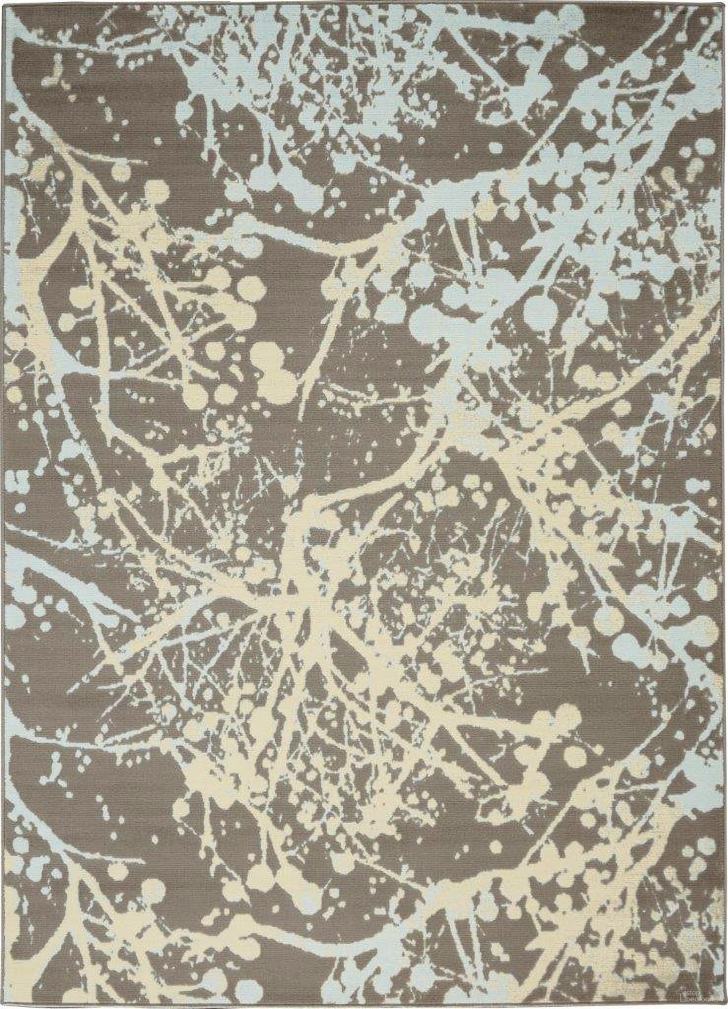 Jubilant Grey 5'3" x 7'3" Area Rug