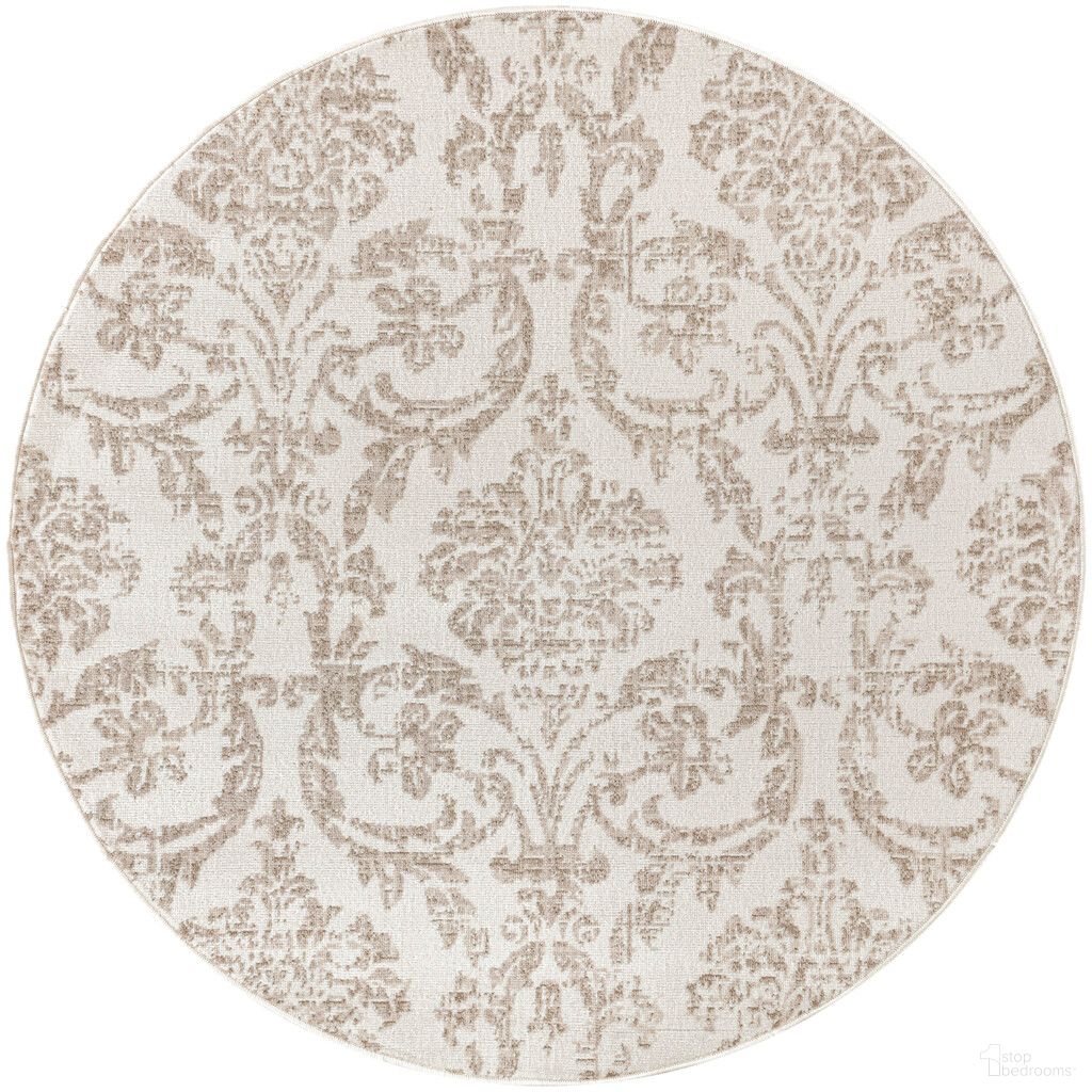 The appearance of Jubilant Vintage 5'3" x 5'3" Indoor Rug In Ivory Beige designed by Nourison in the rustic / southwestern interior design. This ivory beige piece of furniture was selected by 1StopBedrooms from Jubilant Collection to add a touch of cosiness and style into your home. Sku: 841491145012. Material: Polypropylene.