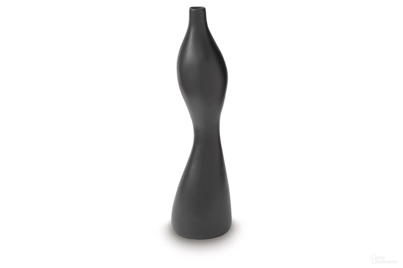 The appearance of Judsen Small Vase In Black designed by Signature Design by Ashley in the modern / contemporary interior design. This black piece of furniture was selected by 1StopBedrooms from Judsen Collection to add a touch of cosiness and style into your home. Sku: A2000835.
