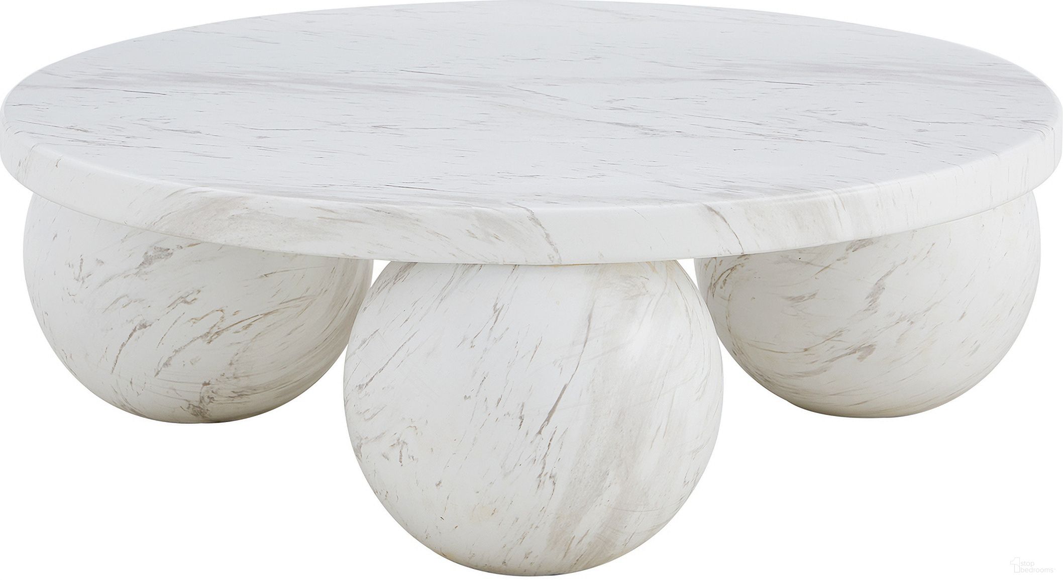 The appearance of Jules Marble Concrete Three Leg 39.5 Inch Coffee Table In Brown designed by Alder And Tweed in the modern / contemporary interior design. This brown piece of furniture was selected by 1StopBedrooms from Jules Collection to add a touch of cosiness and style into your home. Sku: AT9367-MBC. Material: Marble.