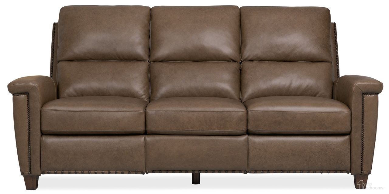 The appearance of Julian Zero Gravity Power Sofa with Power Headrest In Brown designed by Hooker in the traditional interior design. This brown piece of furniture was selected by 1StopBedrooms from Julian Collection to add a touch of cosiness and style into your home. Sku: SS831-PHZ3-088. Material: Leather.