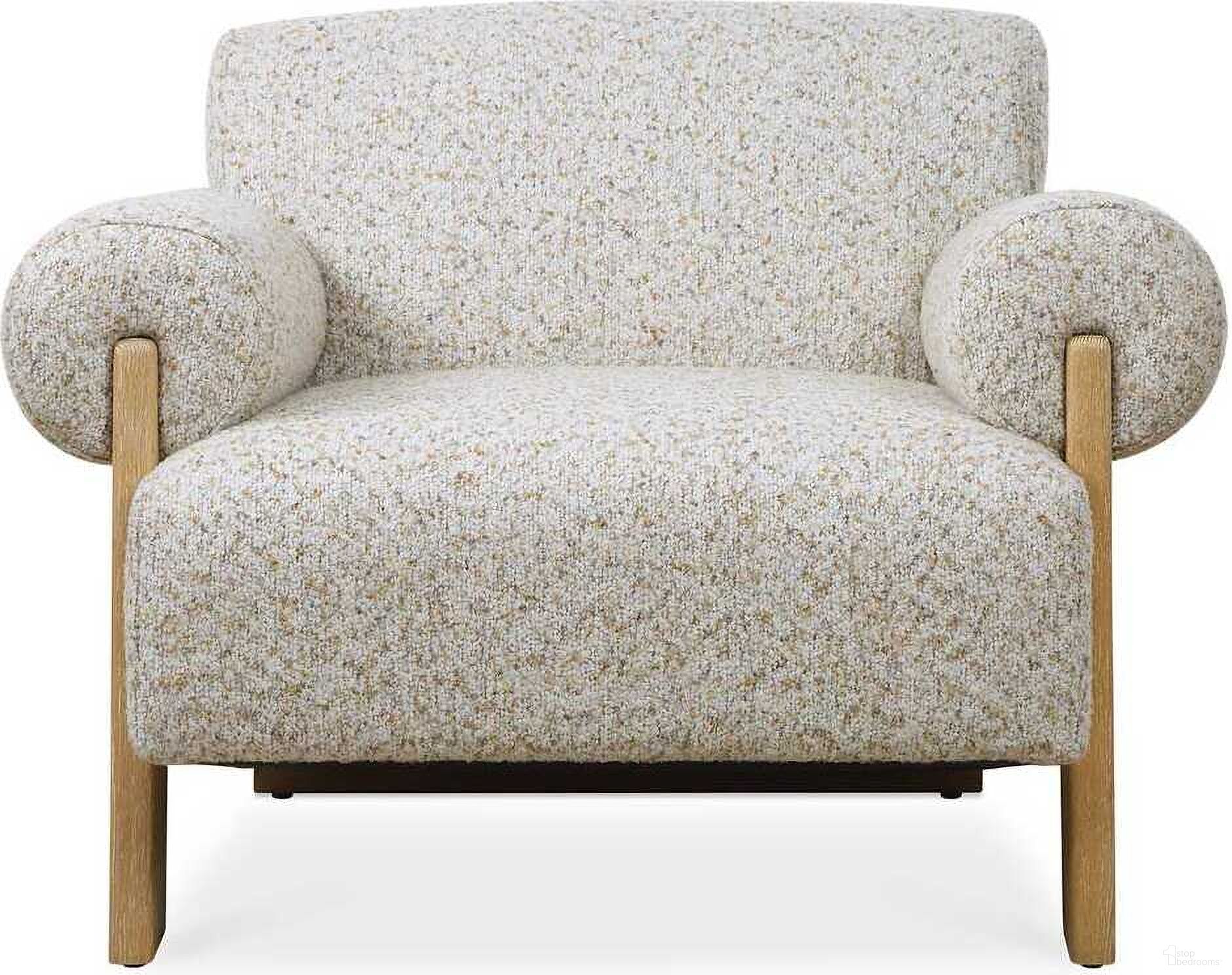 The appearance of Juncture Upholstered Accent Chair In White designed by Uttermost in the modern / contemporary interior design. This white piece of furniture was selected by 1StopBedrooms from Juncture Collection to add a touch of cosiness and style into your home. Sku: 23901. Material: Oak.