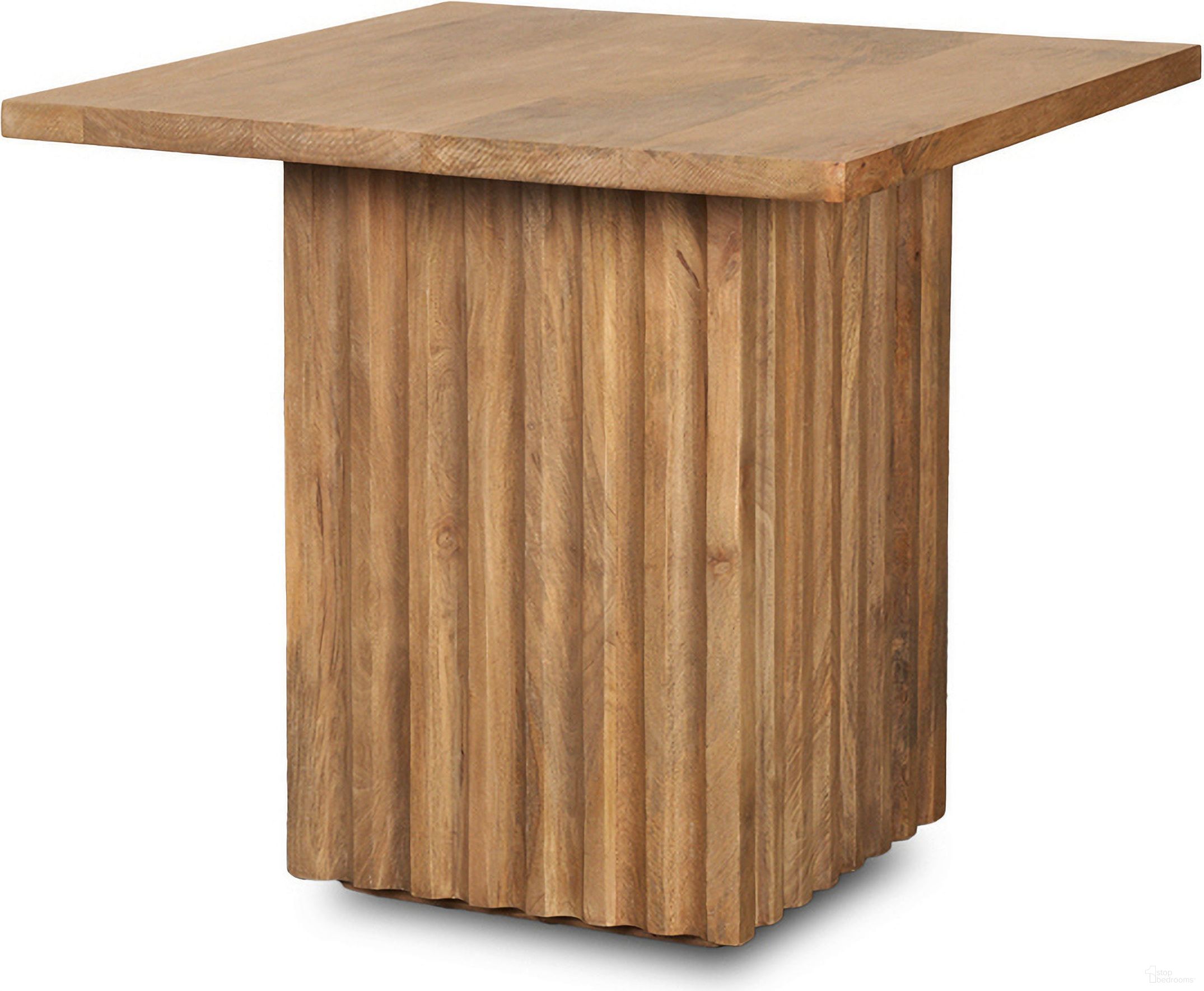 June Side Table In Light Brown