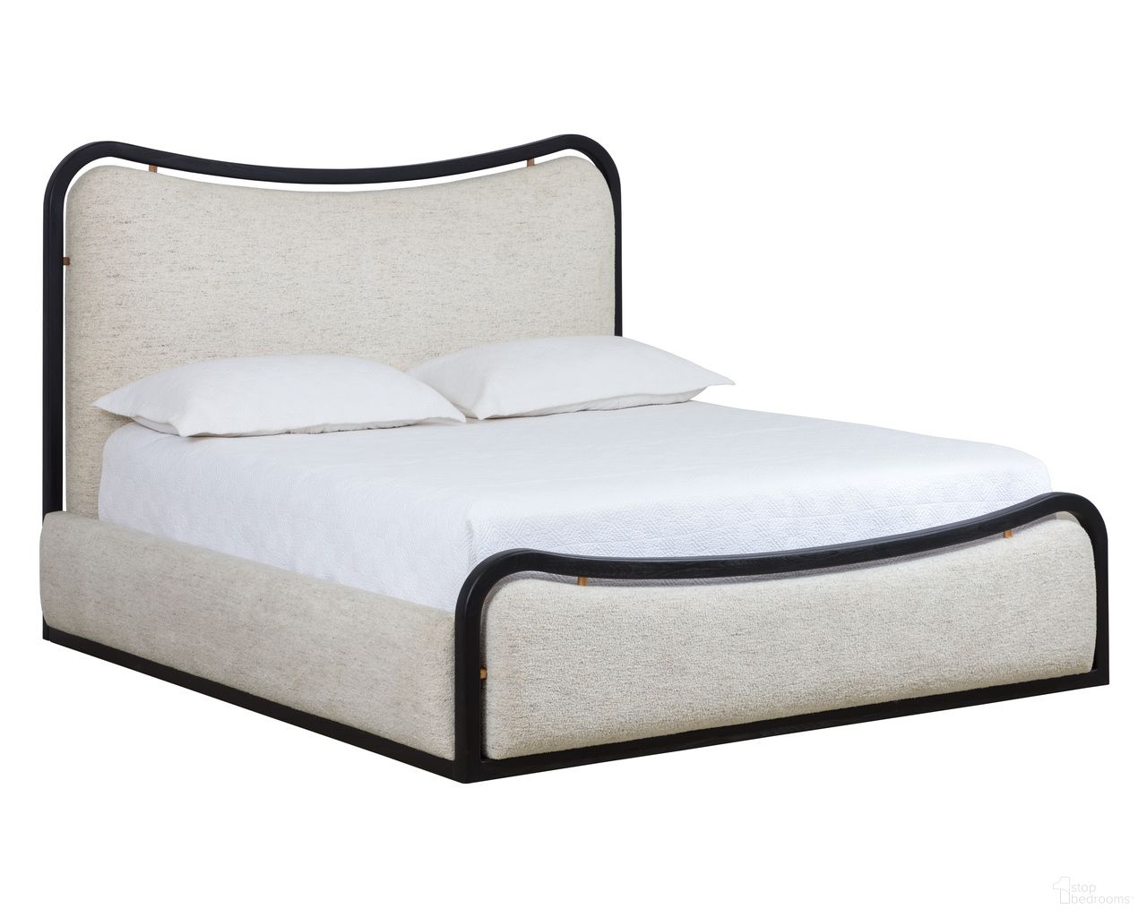 Junia King Platform Bed In Hailey Moon