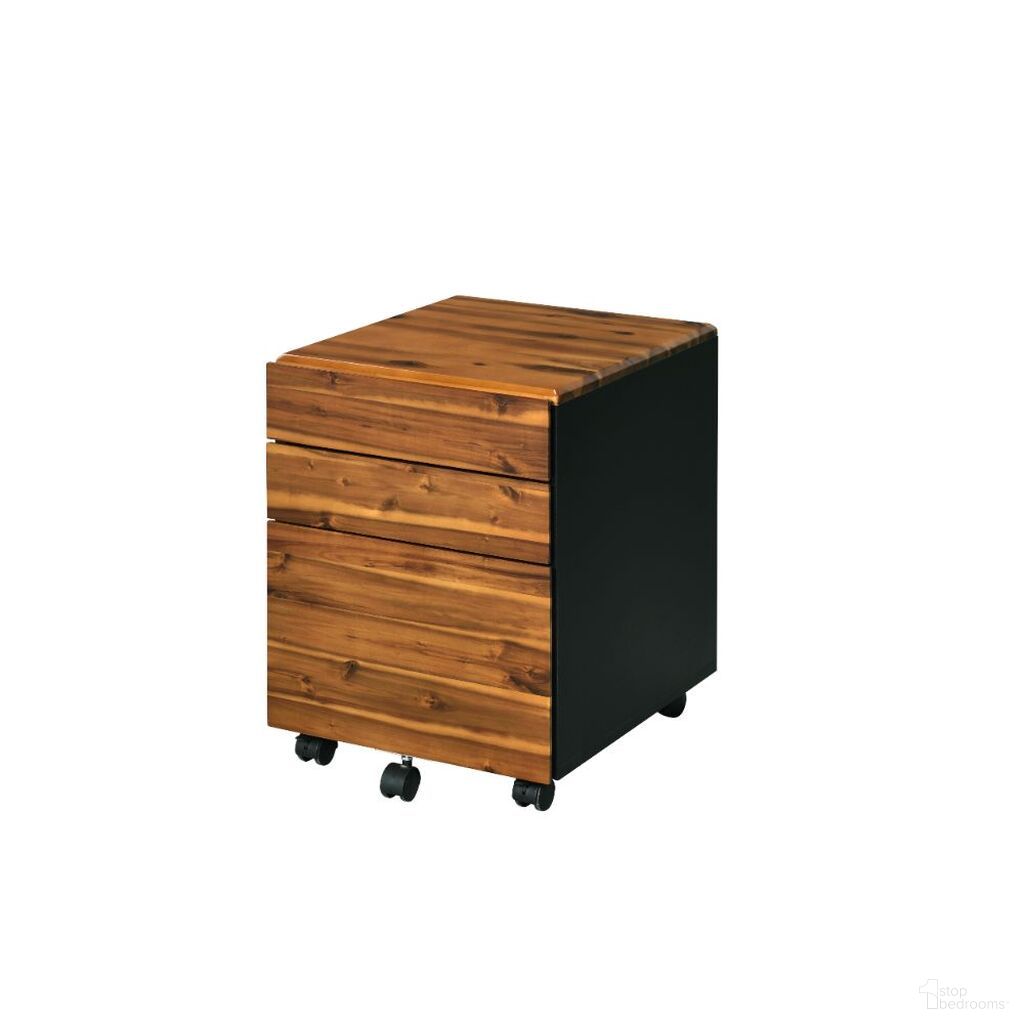 The appearance of Jurgen File Cabinet In Brown designed by ACME in the industrial interior design. This brown piece of furniture was selected by 1StopBedrooms from Jurgen Collection to add a touch of cosiness and style into your home. Sku: 92913. Material: Solid Wood.