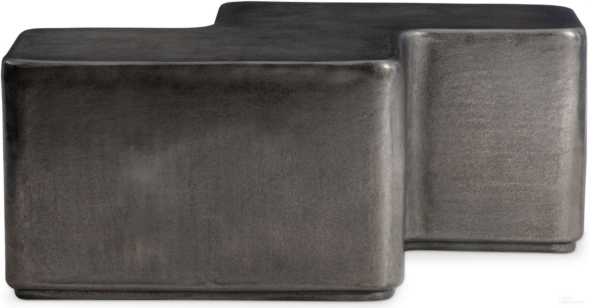 The appearance of Juri Cocktail Table In Graphite designed by Bernhardt in the modern / contemporary interior design. This graphite piece of furniture  was selected by 1StopBedrooms from Juri Collection to add a touch of cosiness and style into your home. Sku: 347407. Material: Metal.