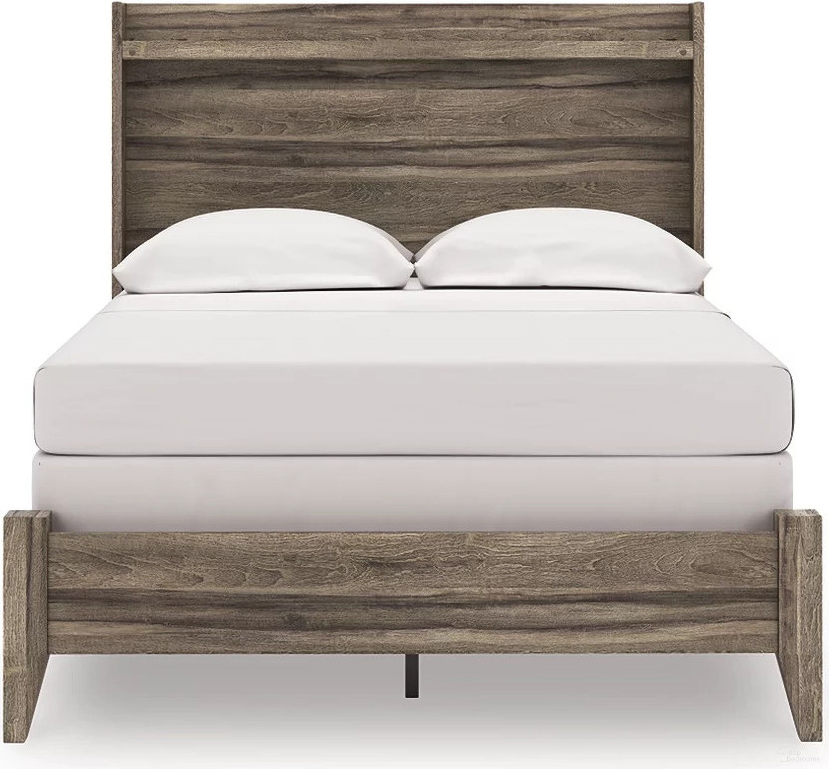 The appearance of Jusika Full Panel Bed In Brown designed by Signature Design by Ashley in the transitional interior design. This brown piece of furniture was selected by 1StopBedrooms from Jusika Collection to add a touch of cosiness and style into your home. Sku: NCB2005-84;NCB2005-87. Bed Type: Panel Bed. Bed Size: Full.
