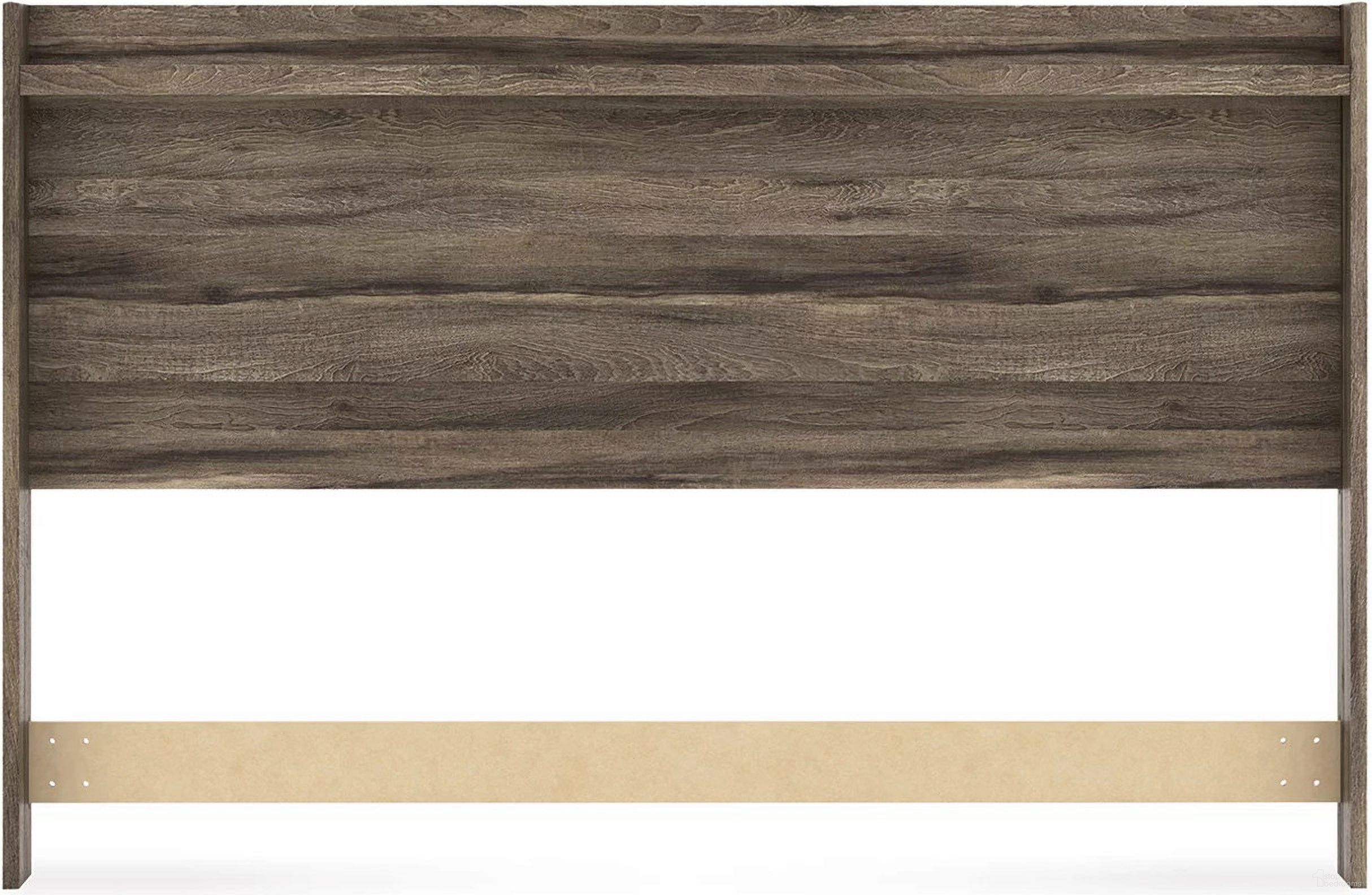 The appearance of Jusika King Panel Headboard In Brown designed by Signature Design by Ashley in the transitional interior design. This brown piece of furniture was selected by 1StopBedrooms from Jusika Collection to add a touch of cosiness and style into your home. Sku: NCB2005-58. Material: Wood. Bed Size: King.