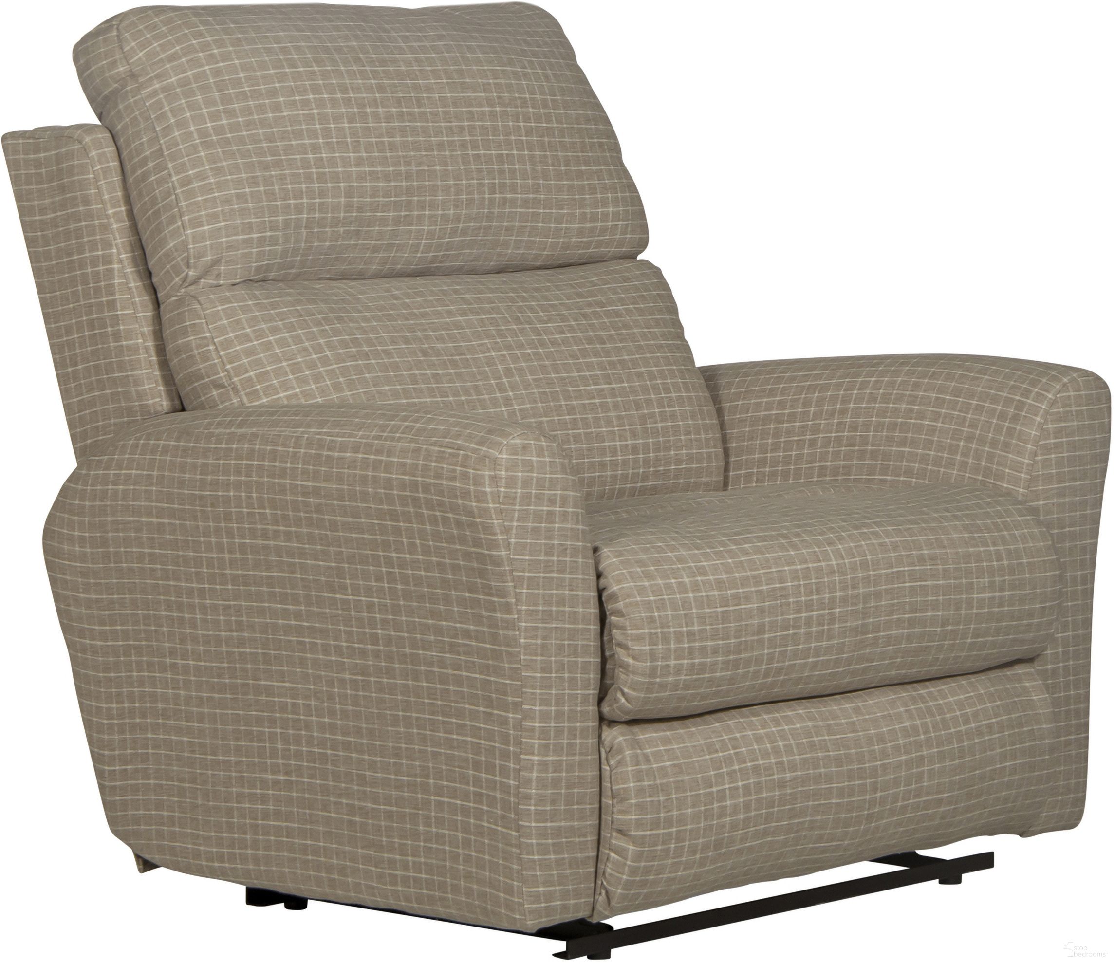 The appearance of Justine Lay Flat Extra Wide Recliner In Sandstone designed by Catnapper in the modern / contemporary interior design. This sandstone piece of furniture was selected by 1StopBedrooms from Justine Collection to add a touch of cosiness and style into your home. Sku: 38807215926. Material: Fabric.