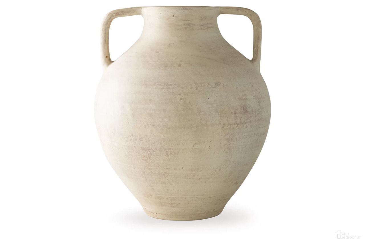 Justy Vase In Antique Beige