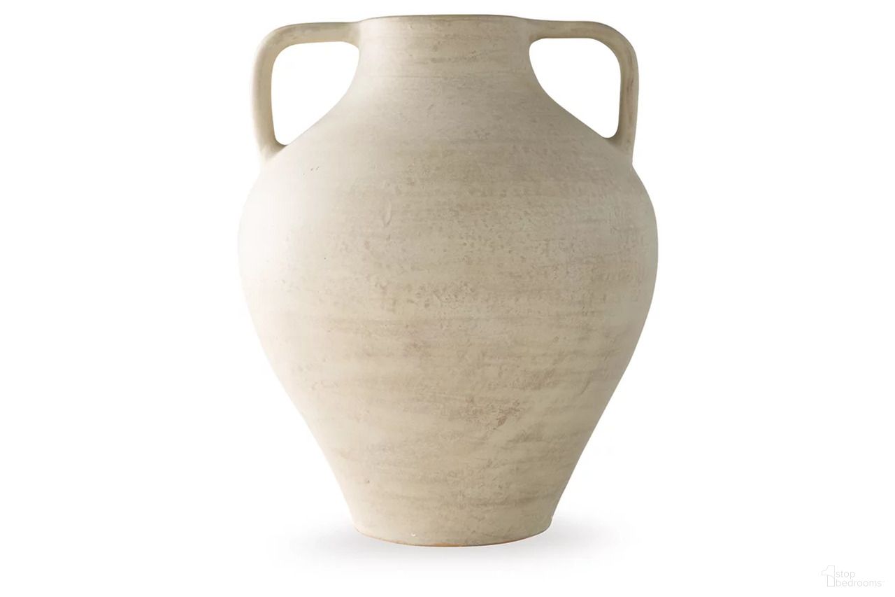 Justy Vase In Antique Beige
