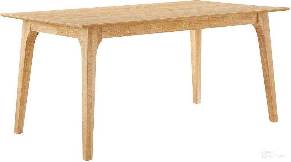 Juxtapose 63 Inch Rectangle Dining Table In Oak