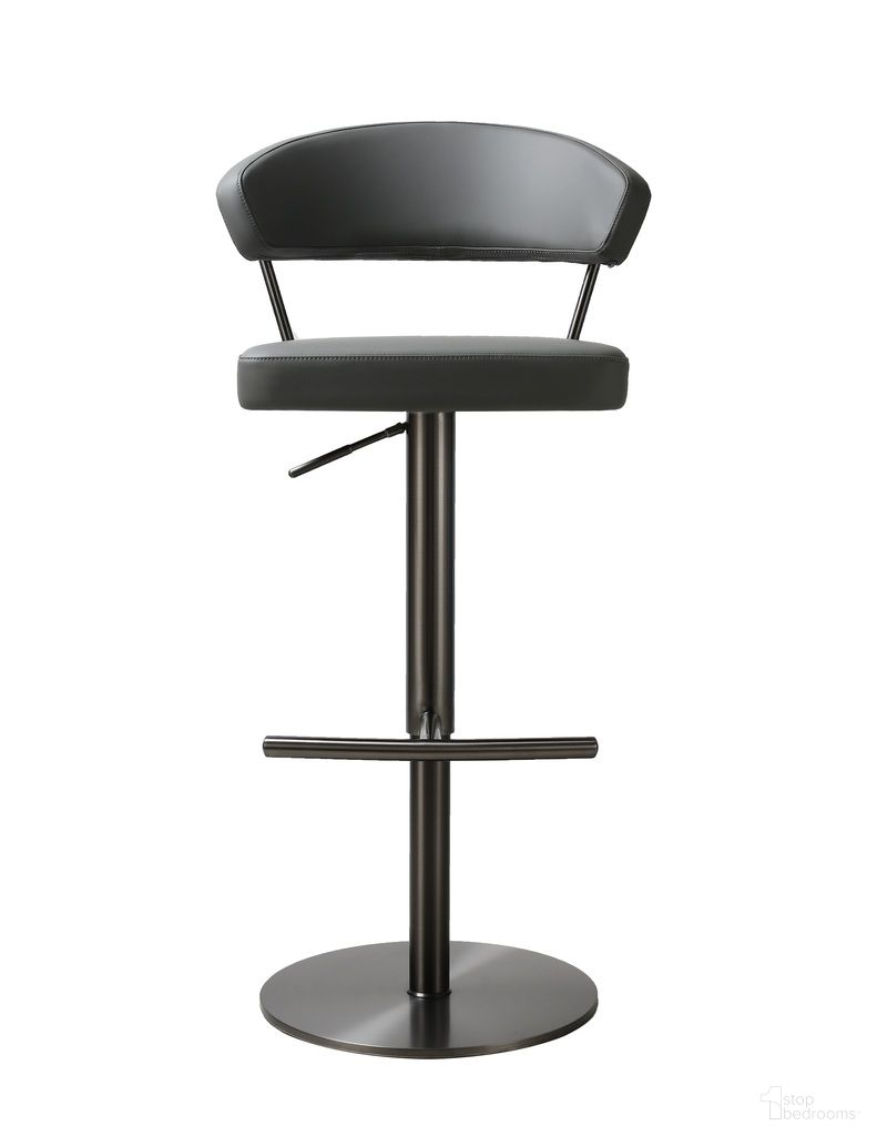 The appearance of K C218A-930 Barstool In Charcoal designed by J&M in the modern / contemporary interior design. This charcoal piece of furniture was selected by 1StopBedrooms from C218A-930 Collection to add a touch of cosiness and style into your home. Sku: 16421-C.