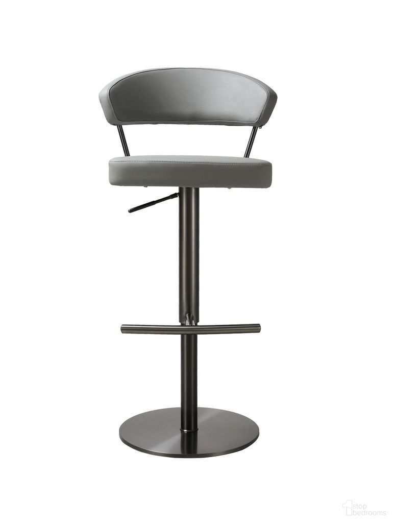 The appearance of K C218A-930 Barstool In Grey designed by J&M in the modern / contemporary interior design. This grey piece of furniture was selected by 1StopBedrooms from C218A-930 Collection to add a touch of cosiness and style into your home. Sku: 16421-G.