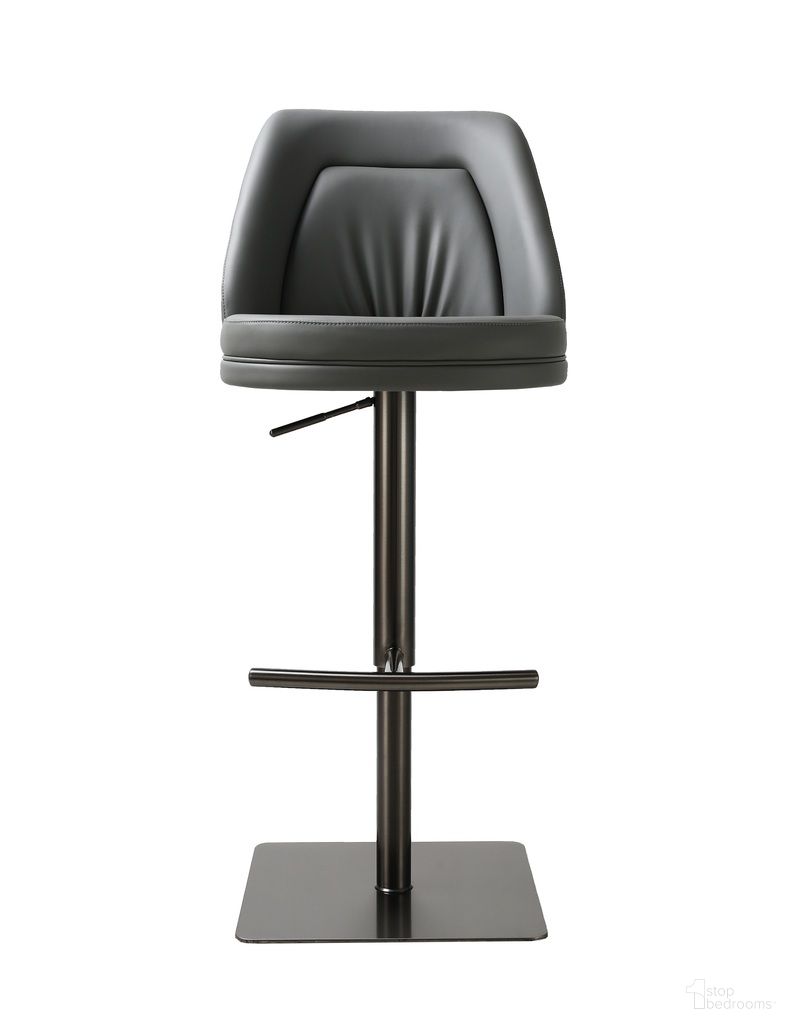 The appearance of K C418A-56 Barstool In Charcoal designed by J&M in the modern / contemporary interior design. This charcoal piece of furniture was selected by 1StopBedrooms from C418A-56 Collection to add a touch of cosiness and style into your home. Sku: 16431-C.