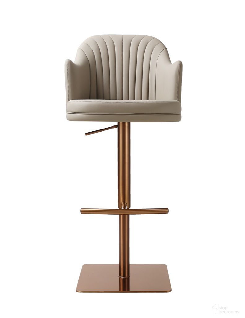 The appearance of K C418A-58 Barstool In Beige designed by J&M in the modern / contemporary interior design. This beige piece of furniture was selected by 1StopBedrooms from C418A-58 Collection to add a touch of cosiness and style into your home. Sku: 16451-B.