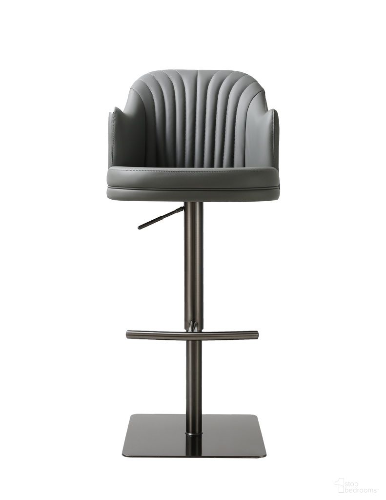 The appearance of K C418A-58 Barstool In Charcoal designed by J&M in the modern / contemporary interior design. This charcoal piece of furniture was selected by 1StopBedrooms from C418A-58 Collection to add a touch of cosiness and style into your home. Sku: 16451-C.