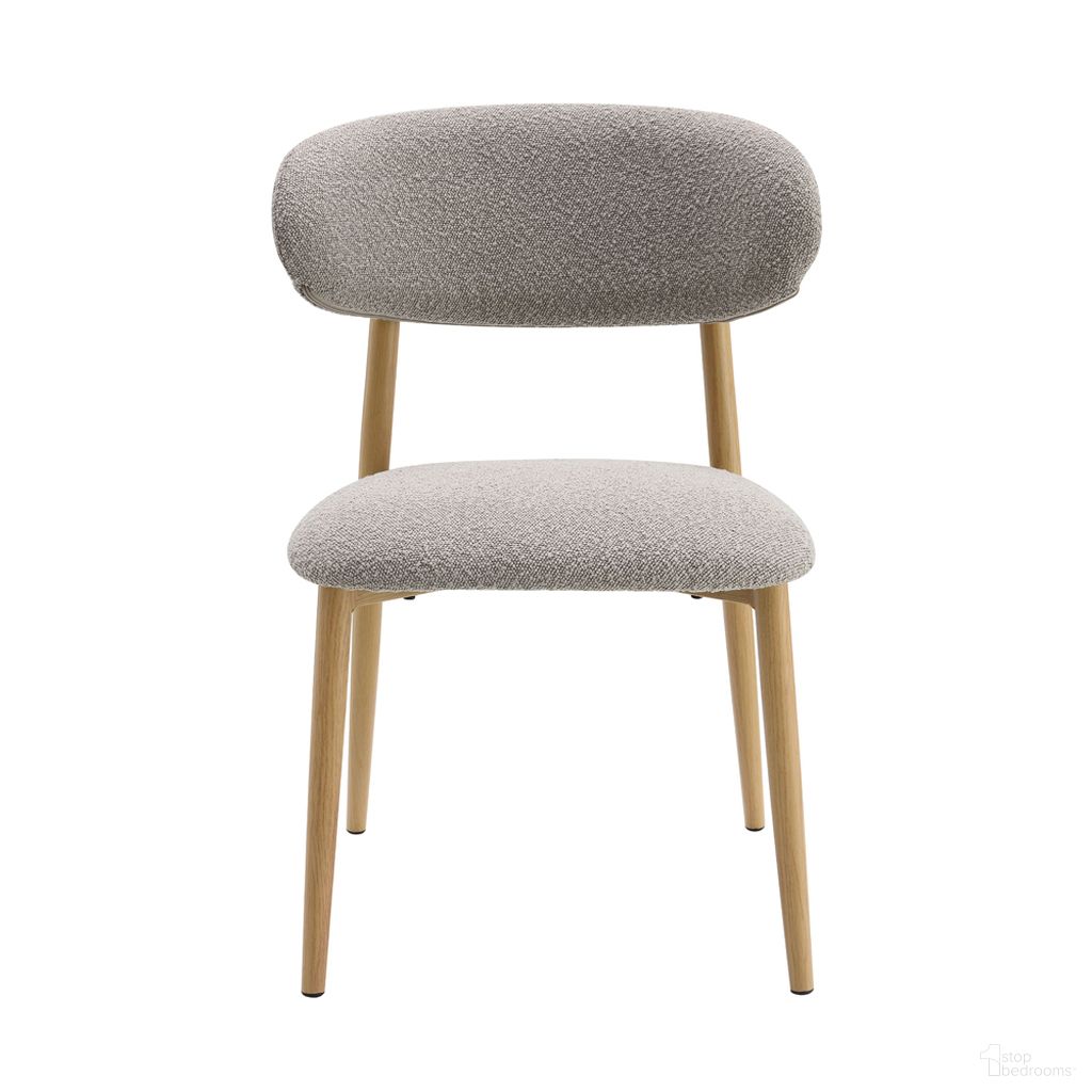 The appearance of Kacey Side Chair Set of 2 In Gray and Natural designed by ACME in the modern / contemporary interior design. This gray/natural piece of furniture  was selected by 1StopBedrooms from Kacey Collection to add a touch of cosiness and style into your home. Sku: DN03716. Material: Metal. Chair Type: Side Chair.