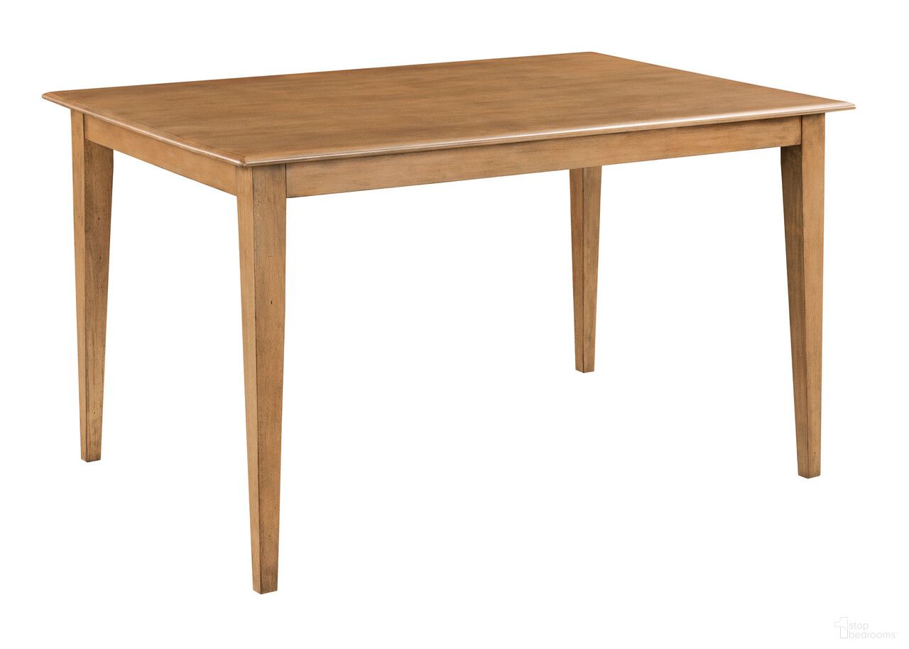 The appearance of Kafe 60 Inch Counter Height Table In Cappuccino designed by Kincaid in the transitional interior design. This cappuccino piece of furniture  was selected by 1StopBedrooms from Kafe Collection to add a touch of cosiness and style into your home. Sku: 317-700C. Table Base Style: Legs. Table Top Shape: Rectangular. Size: 38" x 60". Material: Alder Solid.